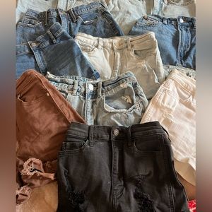 Variety of Denim Shorts